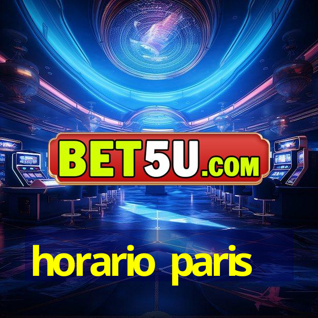 horario paris